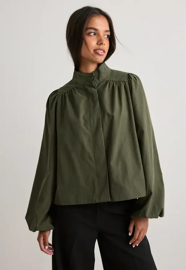 Neo Noir - Grön - Tirsa Twill Jacket