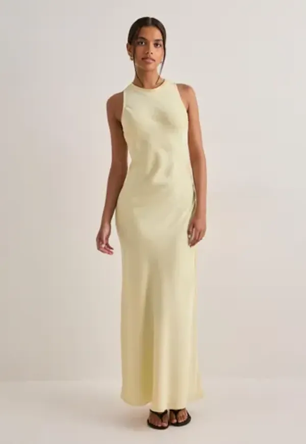 Neo Noir - Gul - Celinie Heavy Sateen Dress