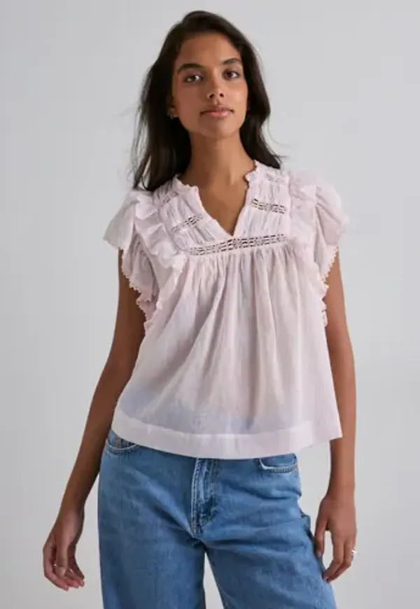 Neo Noir - Rosa - Jayla S Voile Top