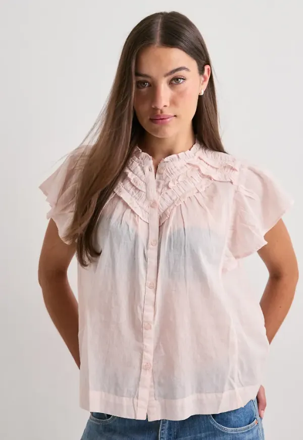 Neo Noir - Rosa - Vinsa S Voile Top