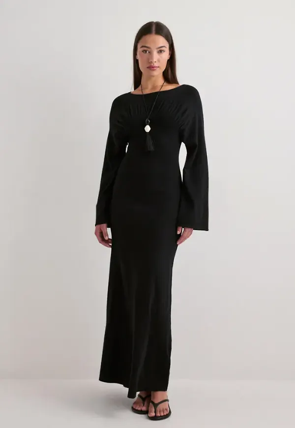 Neo Noir - Svart - Emerson Knit Dress