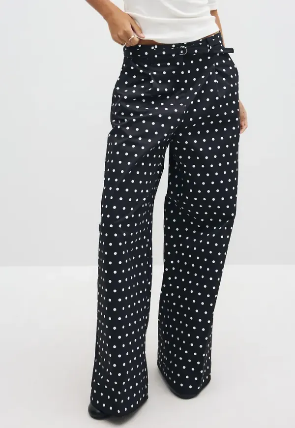 Neo Noir - Svart - Malba Dot Pants