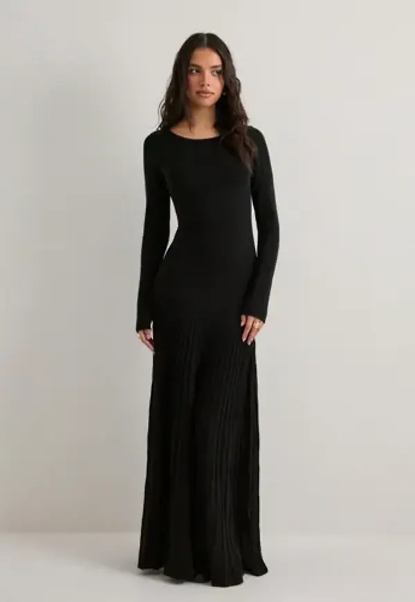 Neo Noir - Svart - Sage Knit Dress