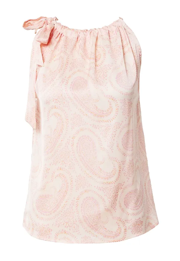 Neo Noir Topp 'Linea' lila / orange / rosamelerad