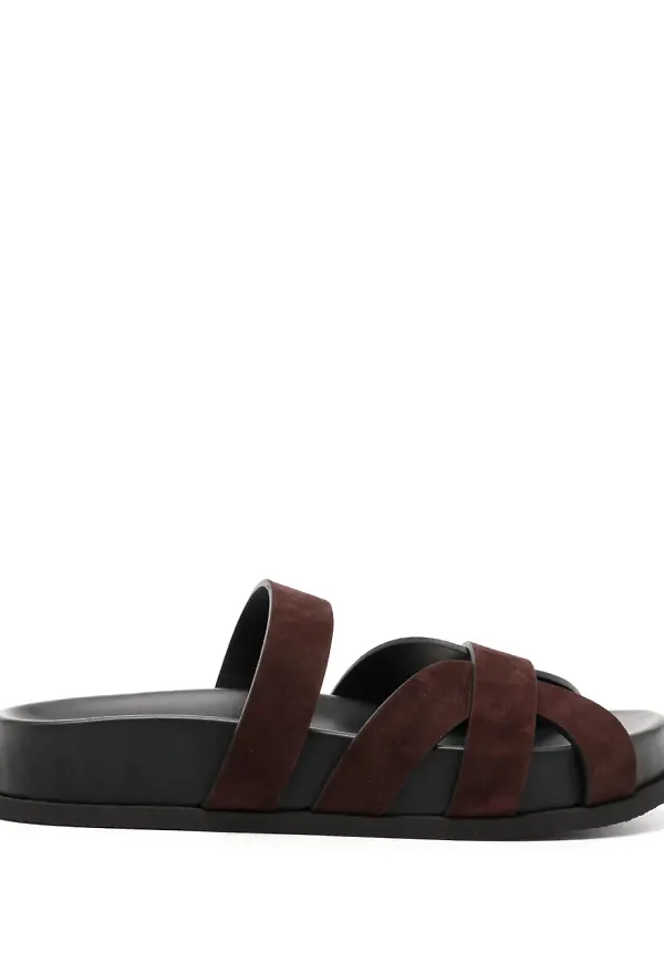 NEOUS sandaler med remmar - Brun