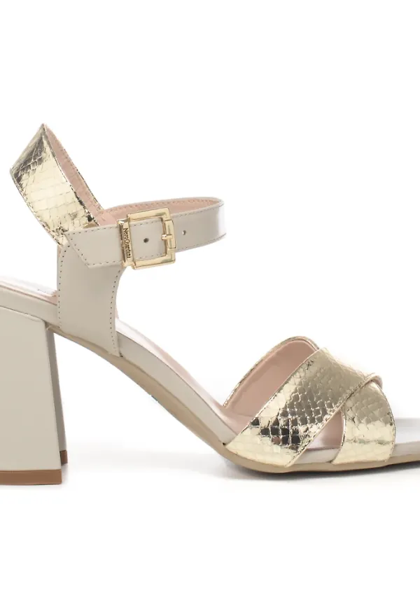 Nerogiardini - Sandaler - Beige - Dam - Storlek: 36 EU