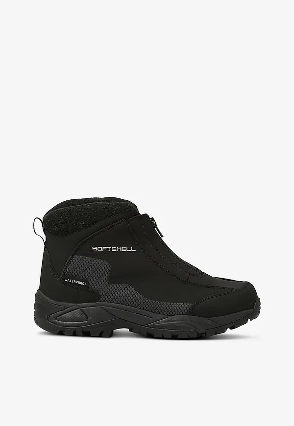 Network - Boots i softshell - Svart