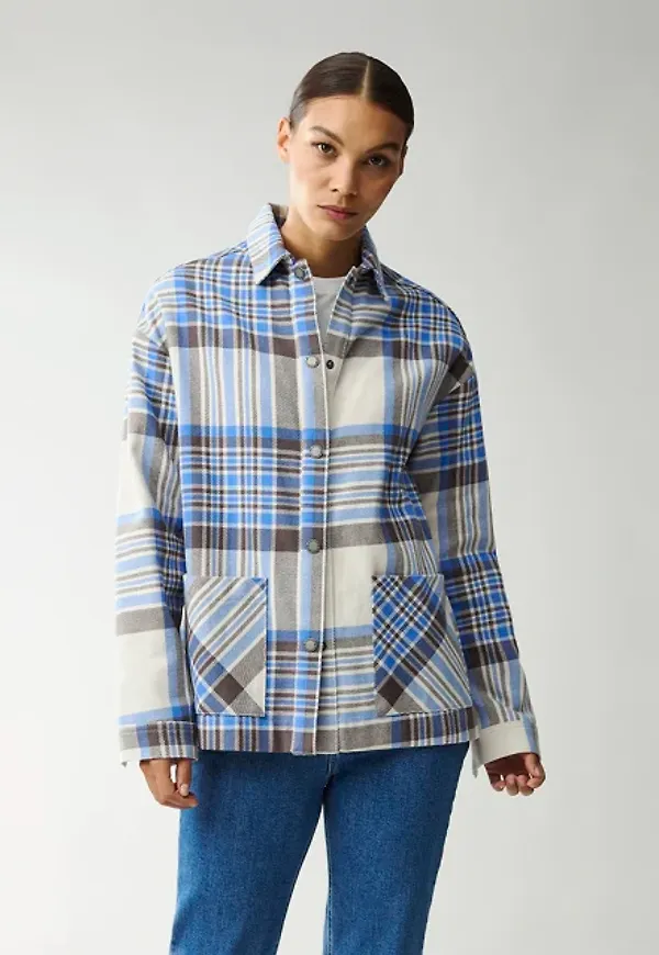 Neve Organic Cotton Flannel Overshirt