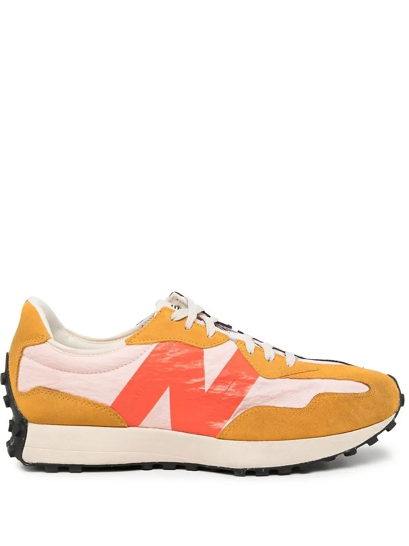 New Balance 327 låga sneakers med panel - Lila