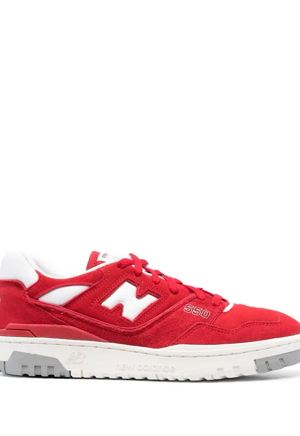 New Balance 550 låga sneakers - Röd