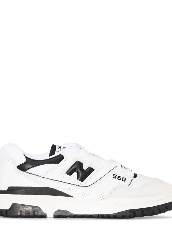 New Balance 550 låga sneakers - Vit