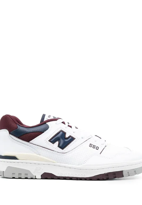 New Balance 550 låga sneakers - Vit