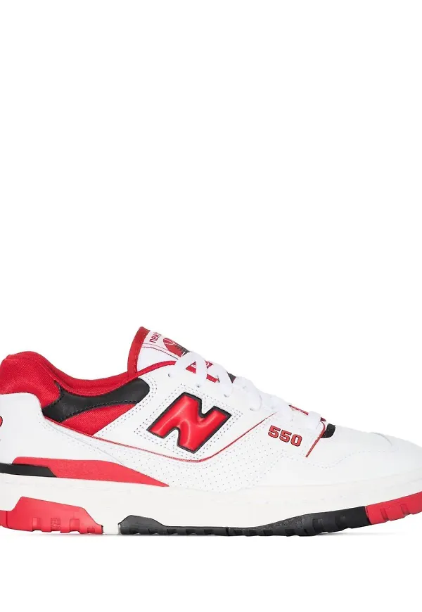 New Balance 550 låga sneakers - Vit