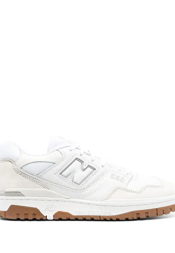 New Balance 550 låga sneakers - Vit