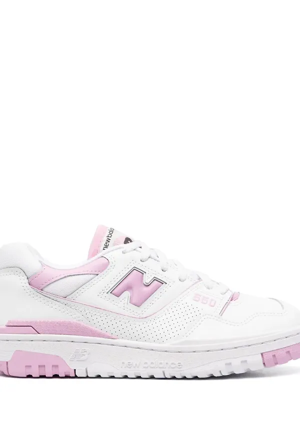 New Balance 550 låga sneakers - Vit