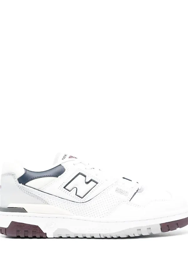 New Balance 550 låga sneakers - Vit