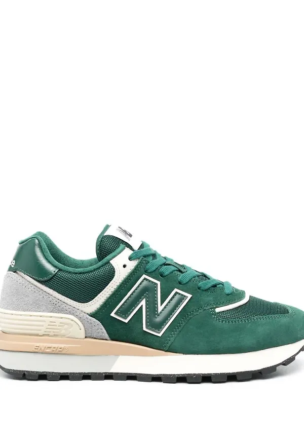 New Balance 574 låga sneakers - Grön