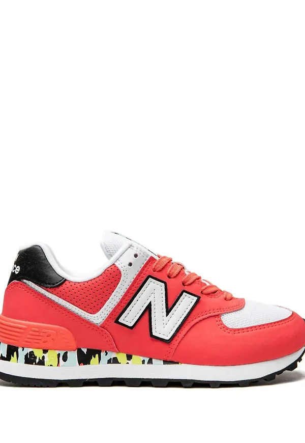 New Balance 574 låga sneakers - Rosa
