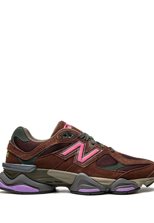 New Balance 90/60 Burgundy låga sneakers - Röd