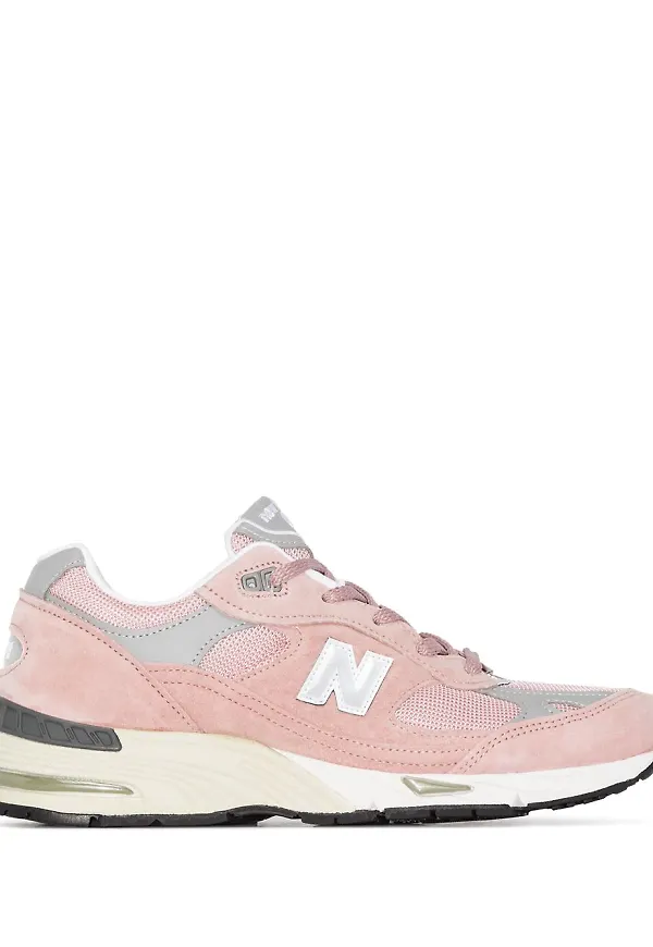 New Balance 991 låga sneakers - Rosa