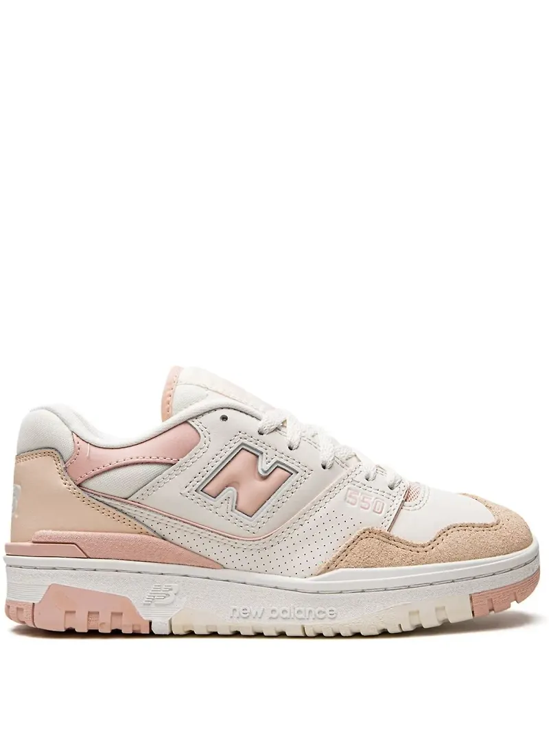 New Balance låga sneakers med präglad logotyp - Vit