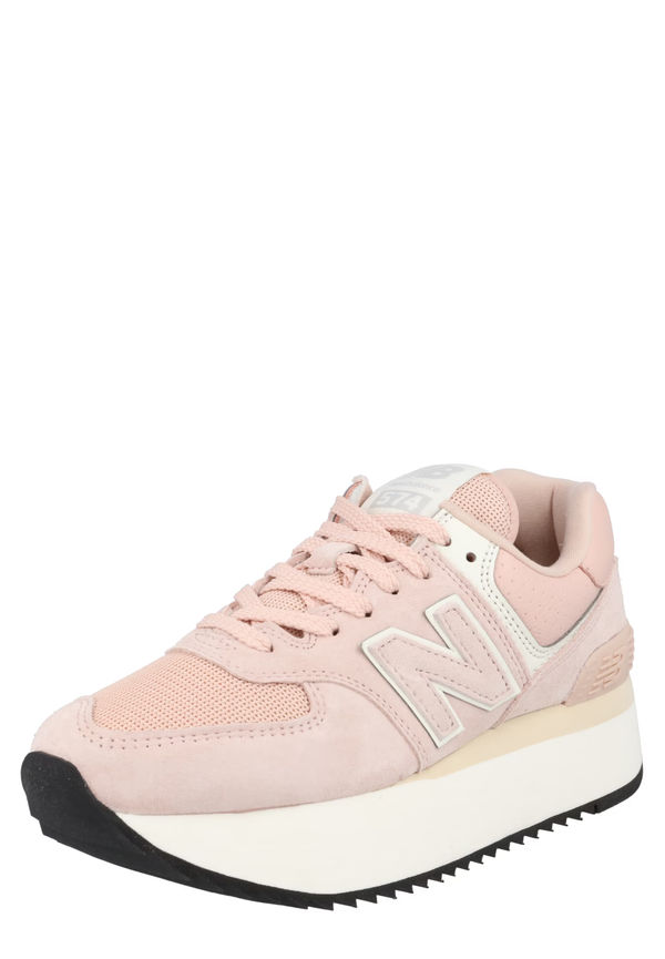 new balance Låg sneaker '574' kräm / rosa / pastellrosa