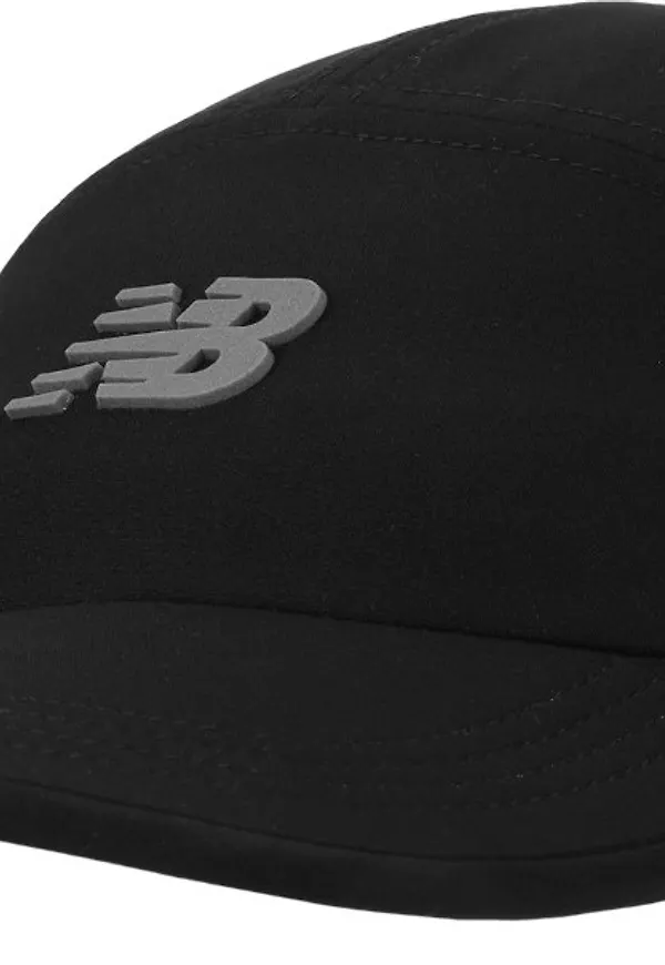New Balance Men's 5 Panel Performance Hat Black