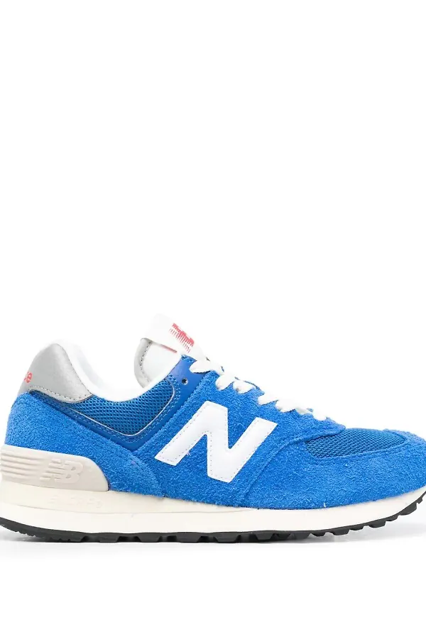 New Balance sneakers med logotypmärke - Blå