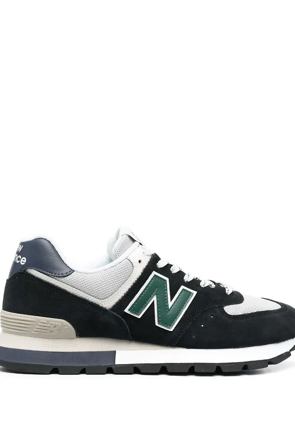 New Balance sneakers med logotypmärke - Svart