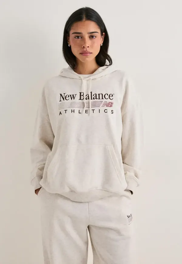 New Balance - Vit - Trackside French Terry Hoodie