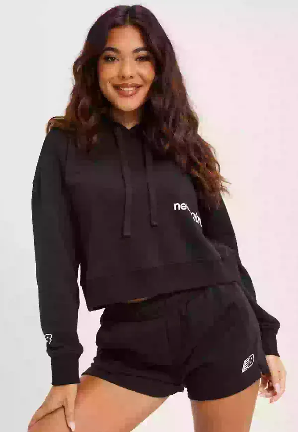 New Balance WS23501 Mjukisshorts Black