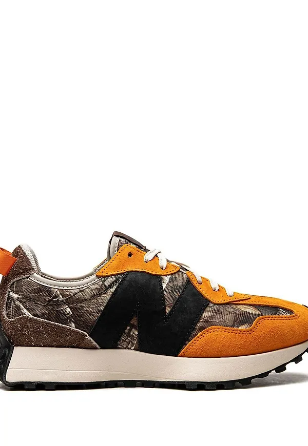 New Balance x atmos 327 låga sneakers - Orange