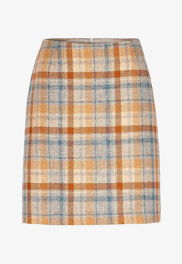 Newhouse - Kjol i tweed Connie - Beige