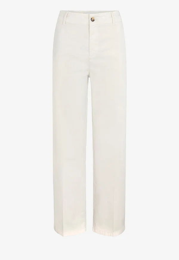 Newhouse - Chinos i satin Marie - Beige