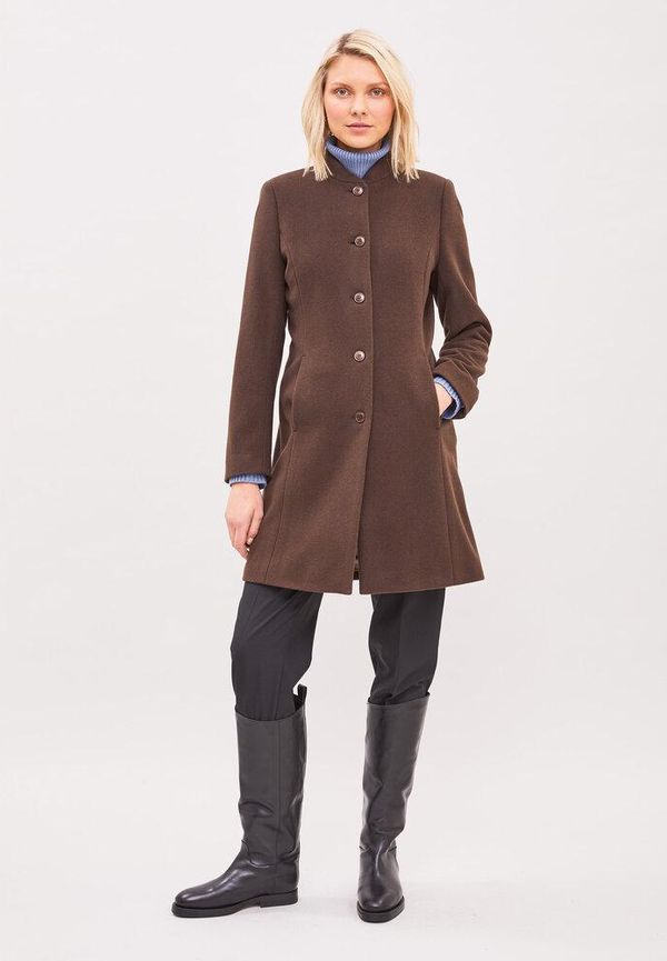 Newhouse Classic Coat, Kappor i storlek 42 och färg Brun