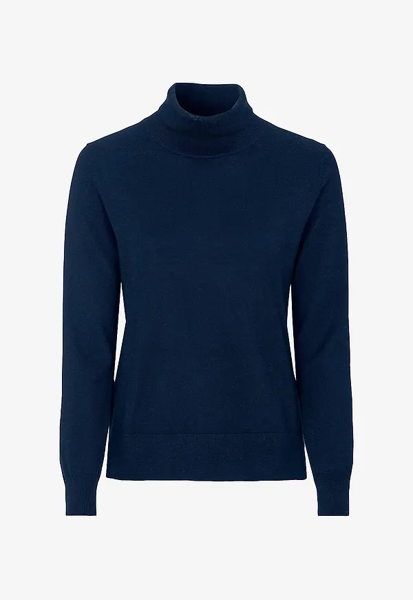 Newhouse - Merino Turtleneck Siri - Blå