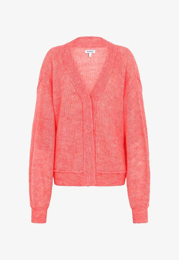 Newhouse - Mohair Cardigan Alicia - Rosa