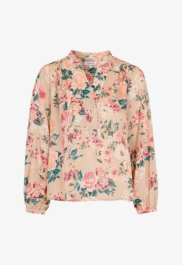 Newhouse - Rosegarden Blus Sophia - Beige