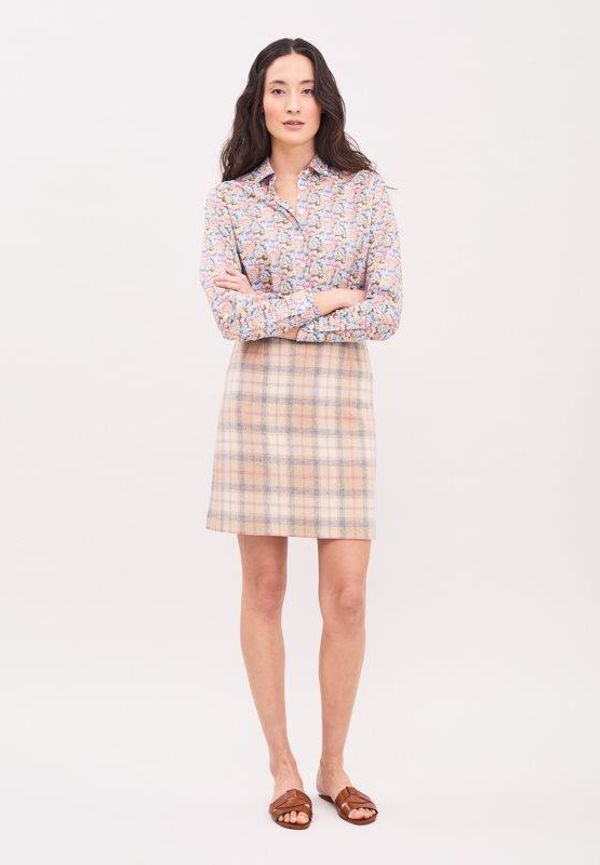 Newhouse Skyler Mini Skirt, Kjolar i storlek 40 och färg Beige
