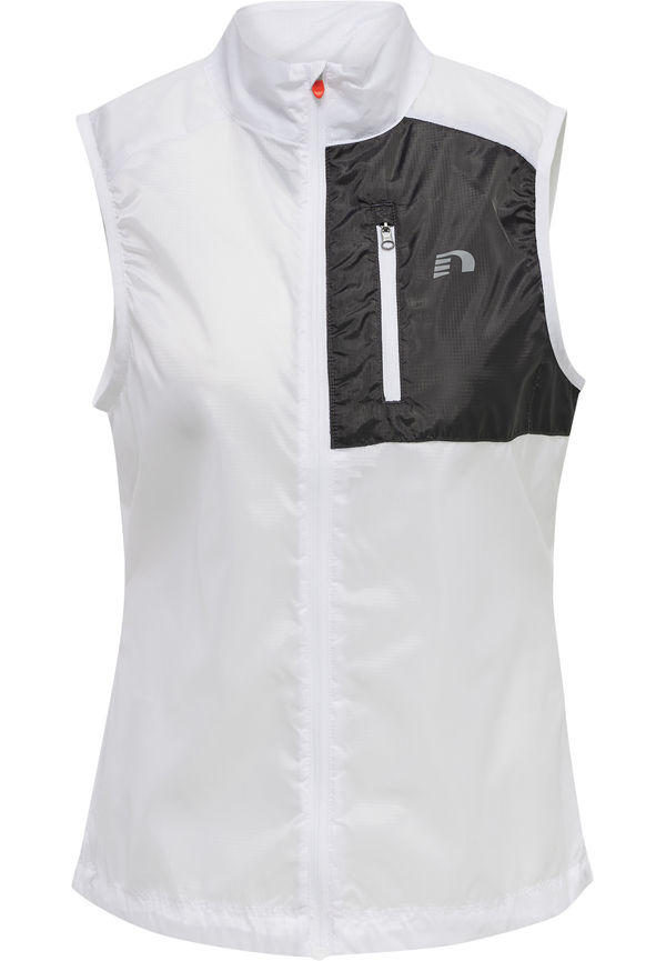 Newline Women Packable Tech Gilet, Träningsjackor i storlek L och färg Transparent
