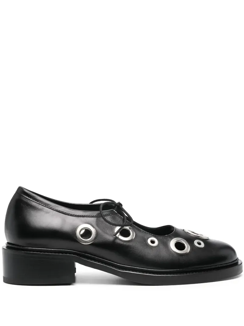 Nicole Saldaña Fabiana loafers - Svart