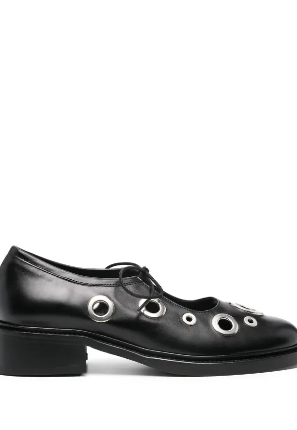 Nicole Saldaña Fabiana loafers - Svart