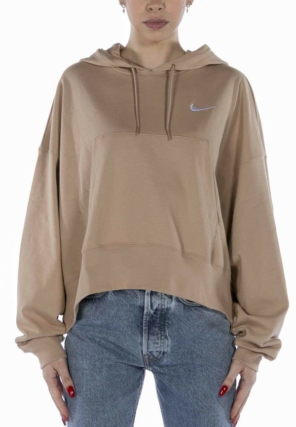 Nike - Hoodies - Grå - Dam - Storlek: L,M