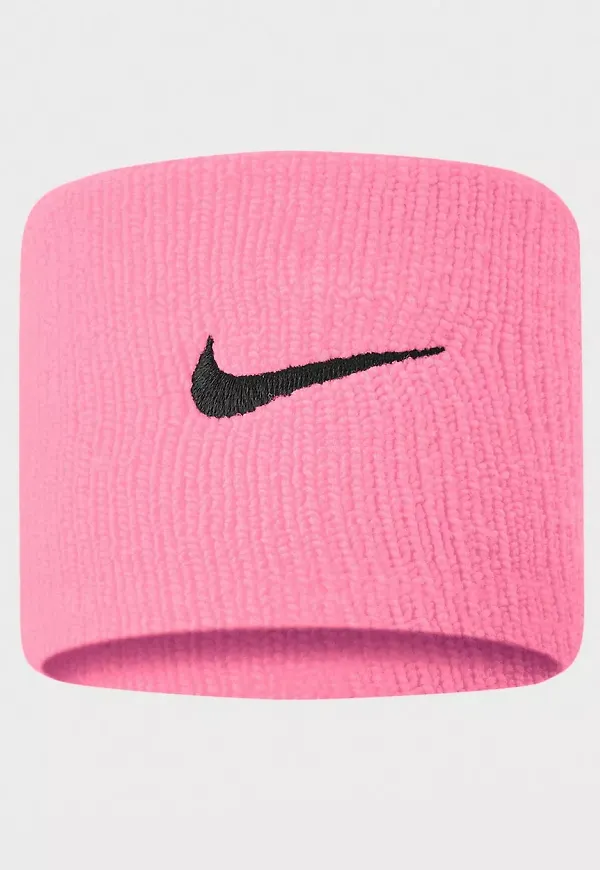 Nike - Svettband - Pink - Swoosh Wristband - Träningsaccessoarer