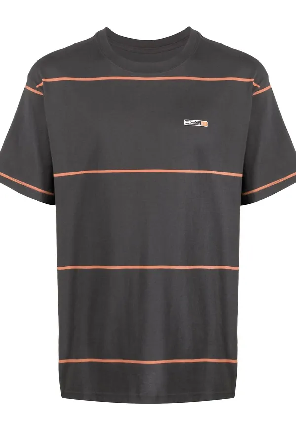 Nike ACG randig t-shirt - Grå