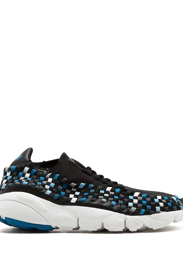 Nike Air Footscape vävda sneakers - Svart