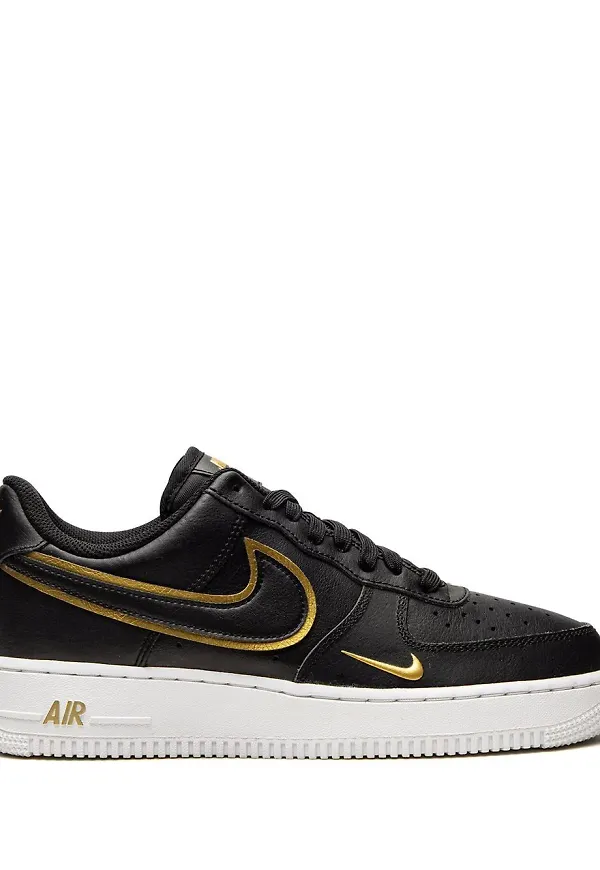 Nike Air Force 1 låga sneakers - Svart