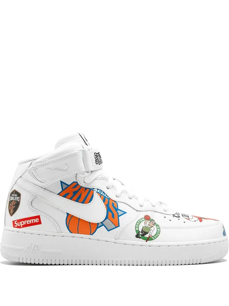 Nike Air Force 1 MID 07 / Supreme sneakers - Vit