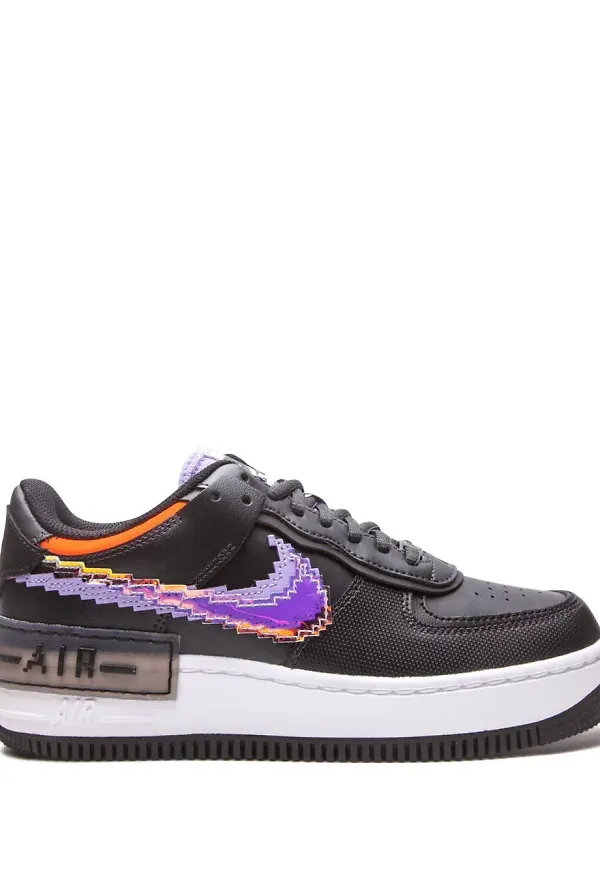 Nike Air Force 1 Pixel Swoosh låga sneakers - Svart