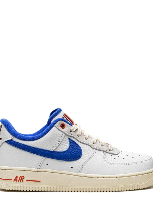 Nike Air Force 1 Retro låga lädersneakers - Vit